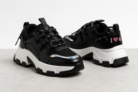 Zapatillas Urbanas Chunky 47 Street Holographic