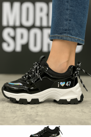 Zapatillas Urbanas Chunky 47 Street Holographic