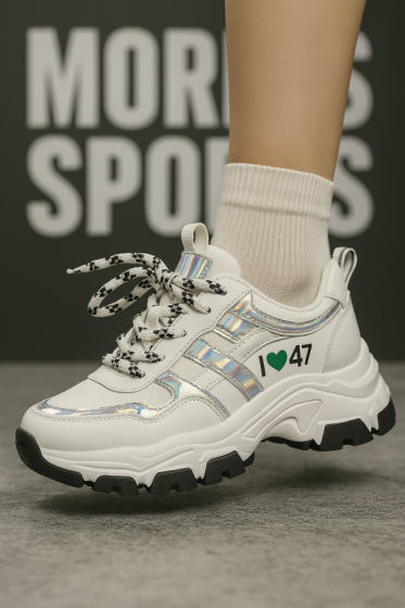Zapatillas Urbanas Chunky 47 – White Edition