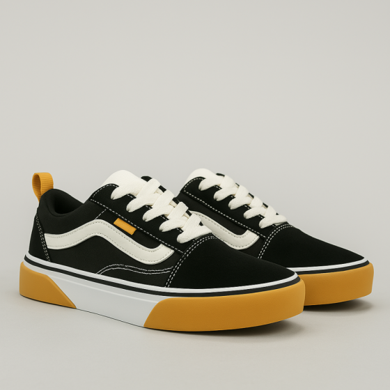 Zapatillas Urbanas KNU Style Black & Caramel
