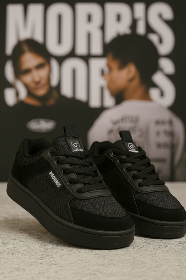 Zapatillas PROWESS 6215 Full Black – Urbano Deportivo T.27-38