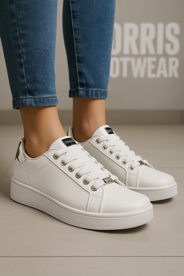 Zapatillas Teziz Art. 202 – White Star Silver