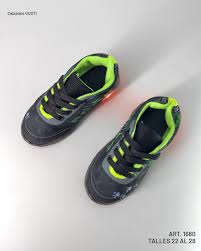 🦖 Zapatillas Dinosaurio con Luz – Gusti | Talles 22 al 28