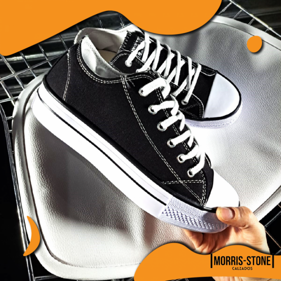 Zapatilla Art Stone Negra