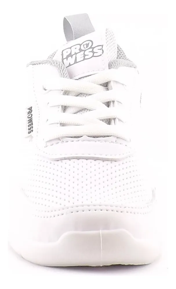 Prowess Art 9020 – Zapatilla Colegial Blanca | Talles 27–34