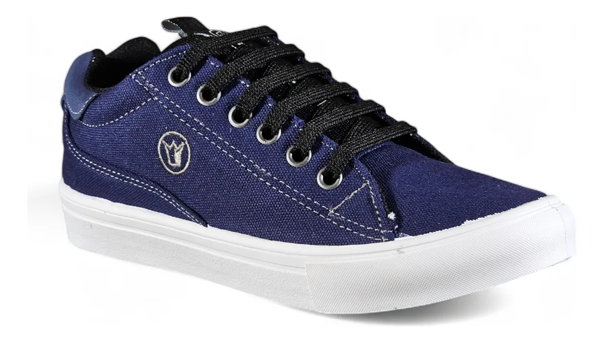 Prowess Art 1178 – Zapatilla Skate Urbana de Vestir Azul Marino