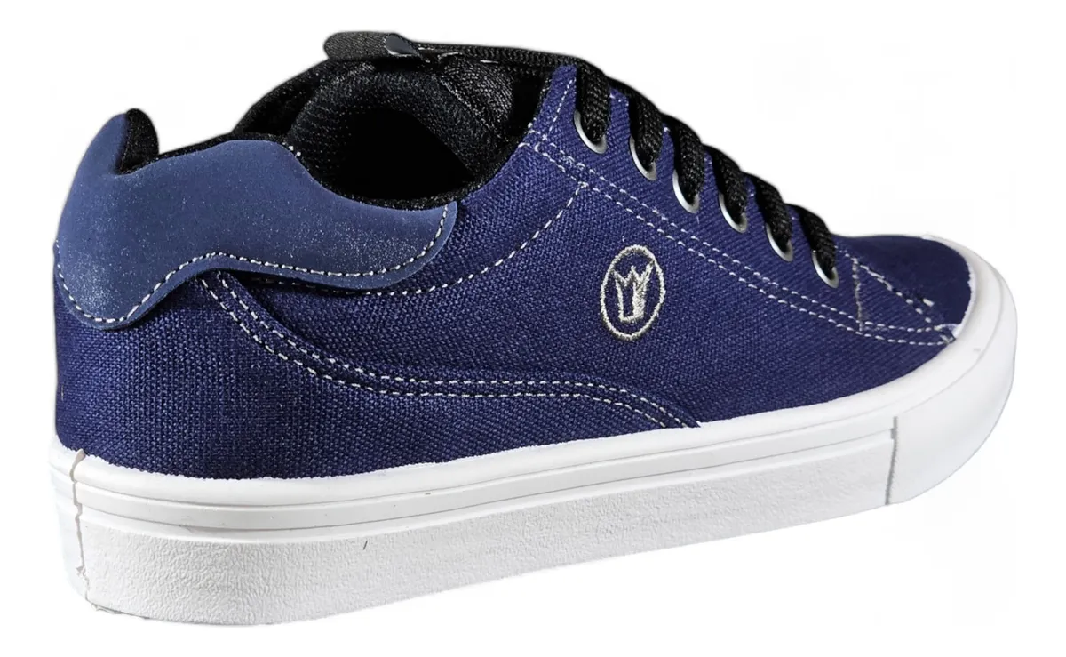 Prowess Art 1178 – Zapatilla Skate Urbana de Vestir Azul Marino
