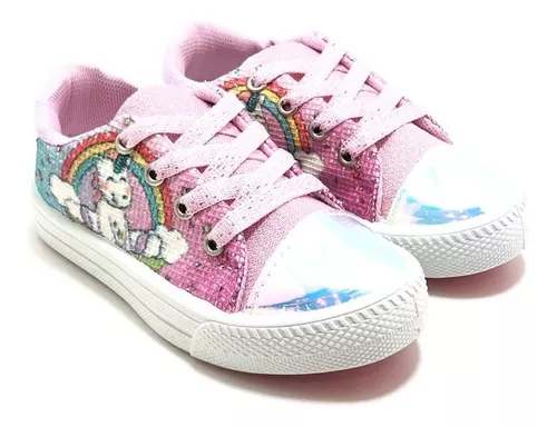 🌟 Zapatilla Unicornio con Brillo - Gusti | Talles 22 al 28 🌟