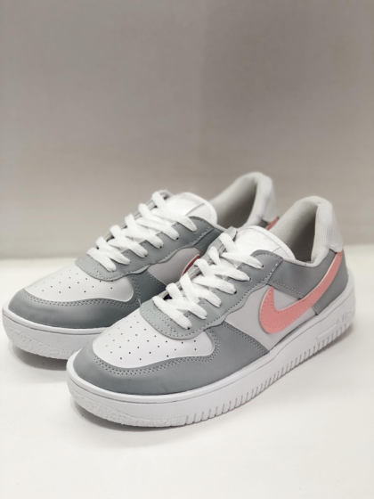 Zapatilla Air Force Grey Coral
