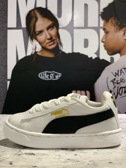 👟 Zapatilla Blanca Urbana – Estilo Puma | Talles 27 al 34